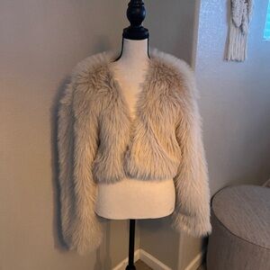 HOLIDAY PARTY!! Free People Martini Faux Fur Bolero